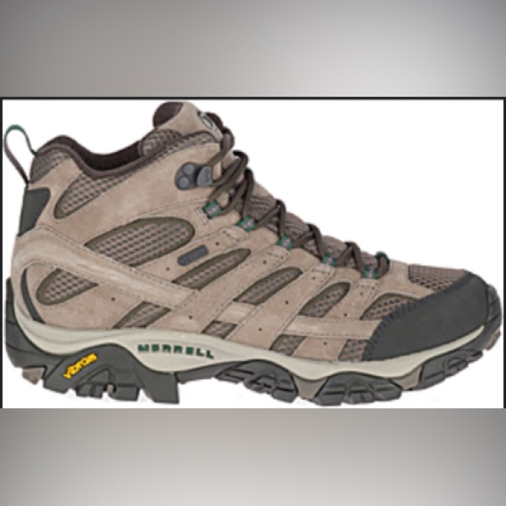 Merrell Moab 2 waterproof 10.5 W boulder color
